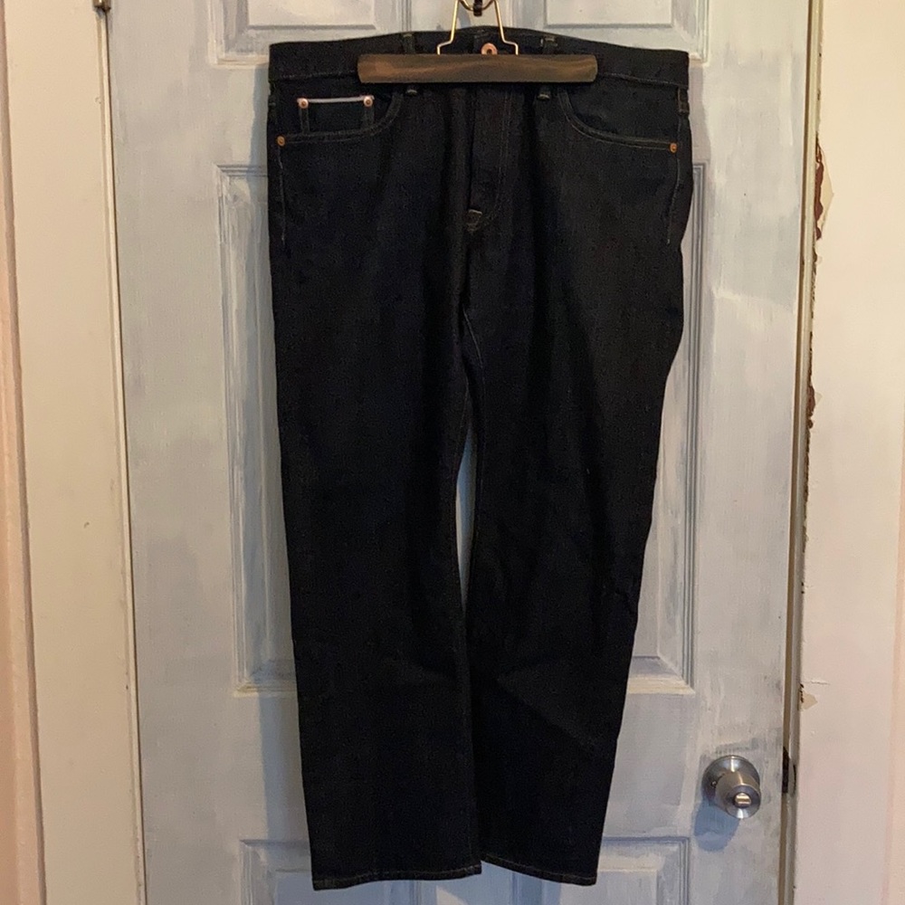 Bonobos 35/28 slim selvedge dark resin wash